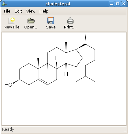 cholesterol molecule