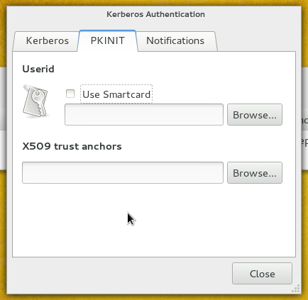 krb5-auth-dialog preferences